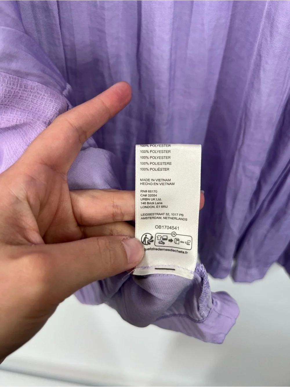 Free People Moonstruck Shirtdress Lavender